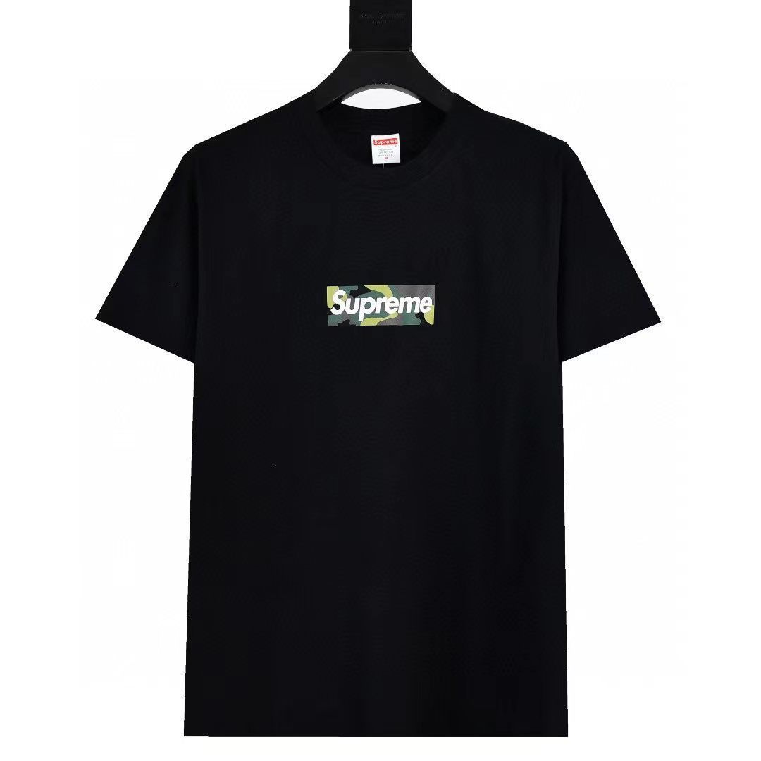 supreme シュプリームbox logo tee 迷彩カモ