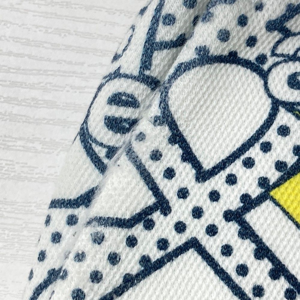 サイズ：L AND PER SE アンパスィ  ストレッチスカート ロゴ刺繍 りんご 総柄 ネイビー系 [240101436273] ゴルフウェア レディース ストスト サイズ：L AND PER SE アンパスィ ストレッチスカート ロゴ刺繍