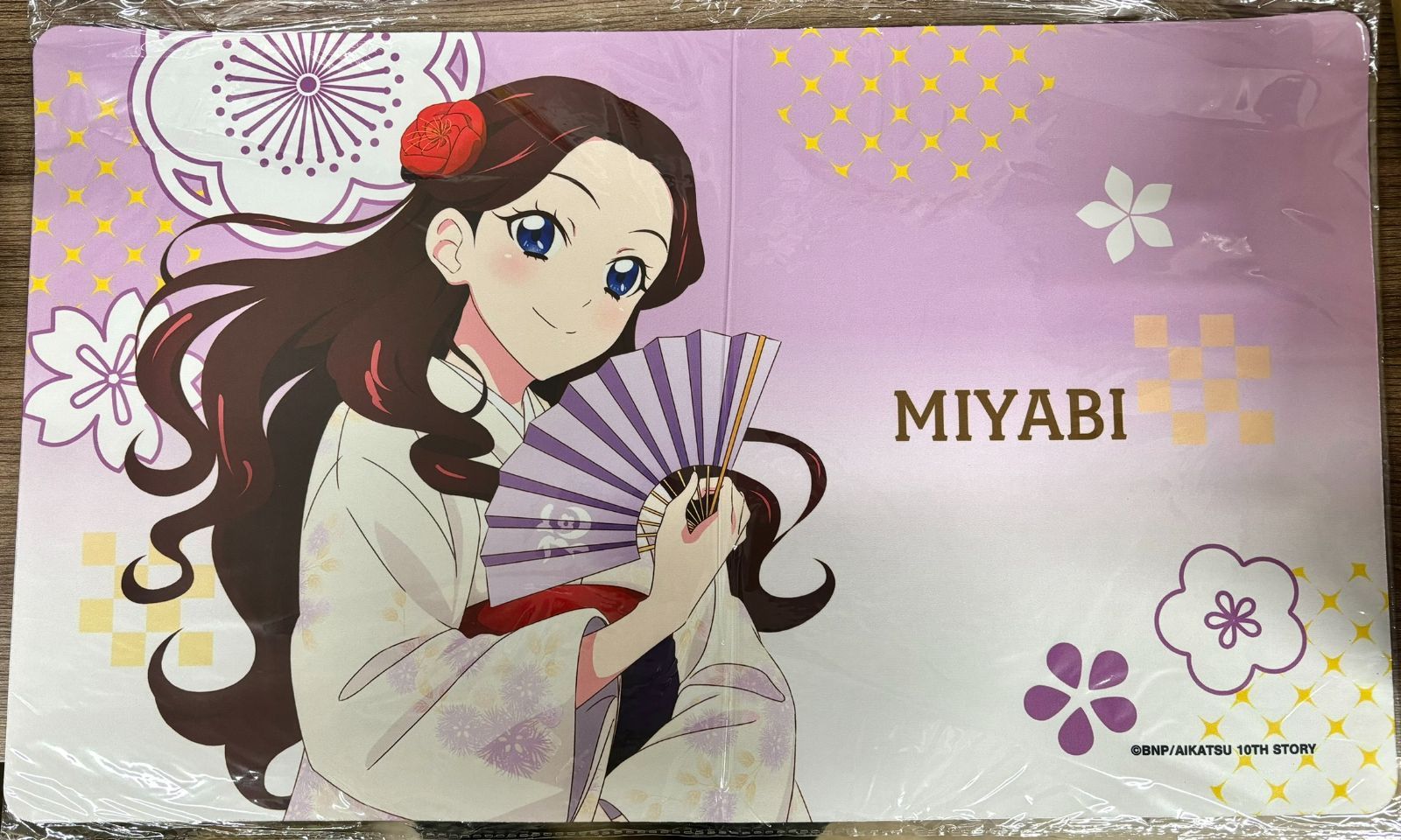 アイカツ 藤原みやび 袴 ver. マルチデスクマット 花やしき