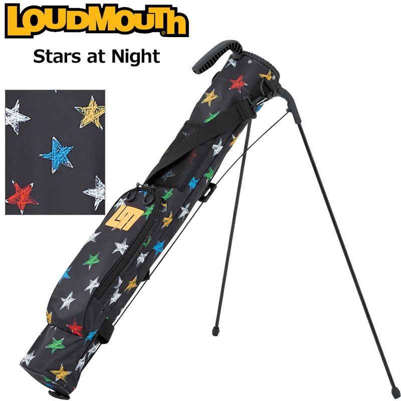 ラウドマウス セルフスタンドキャリーバッグ Stars at Night スターズ 
