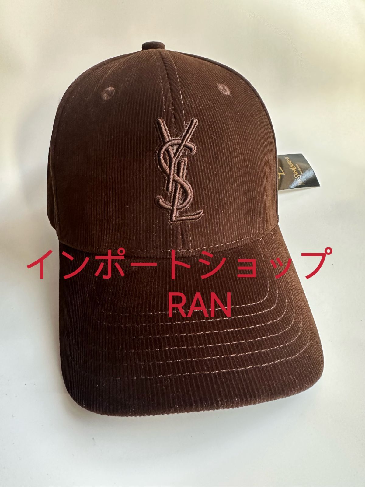 サンローラン NEWERAコラボ キャップ 男女兼用