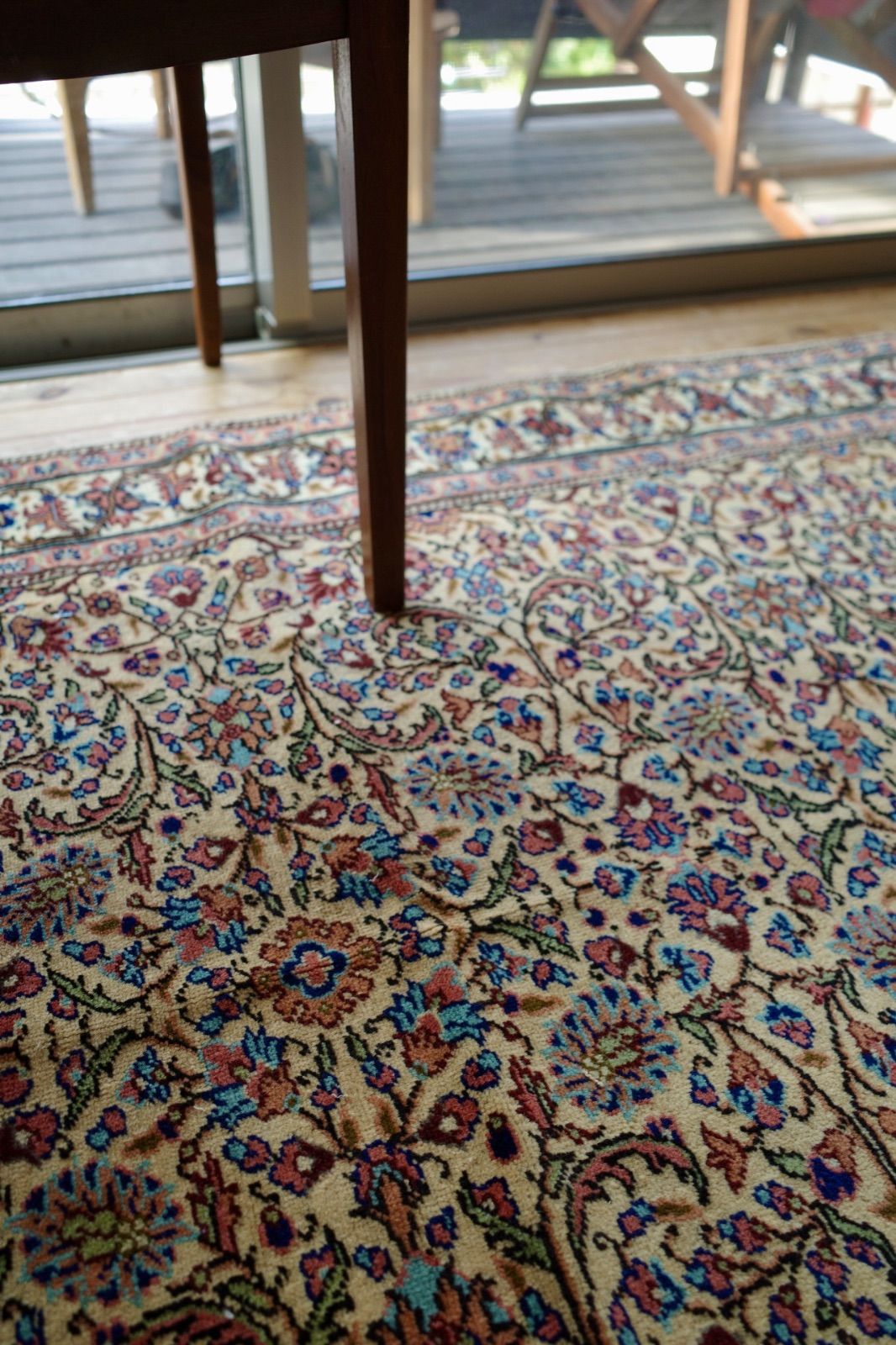 トルコ カイセリ ヴィンテージラグ イエロー 上質 トルコ ヴィンテージ