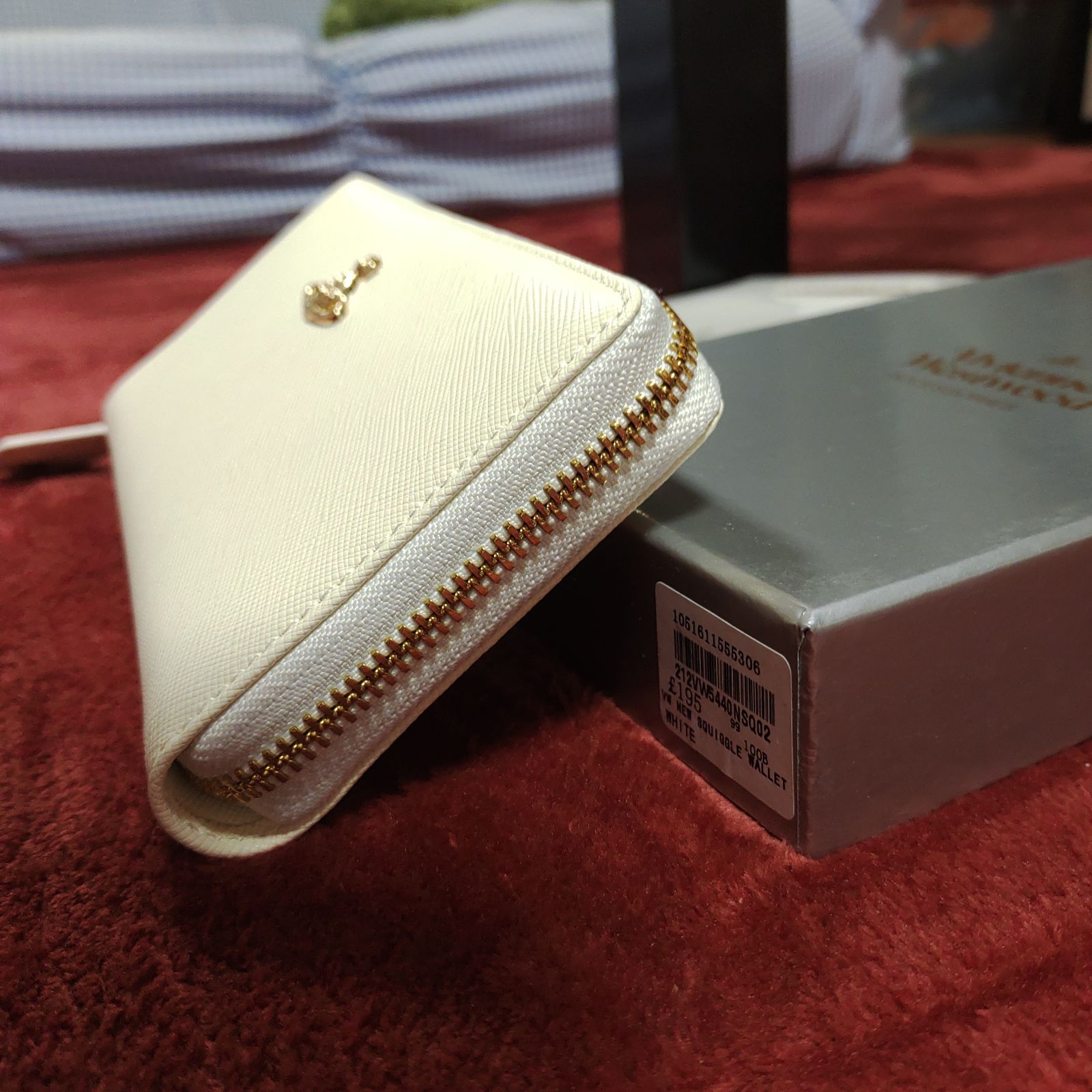 新品！ VivienneWestwood 55VV306 長財布 ホワイト 306WHITE 白