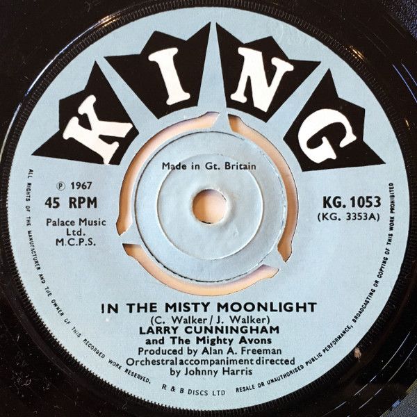 Ritt Momney レコード 英7” Larry Cunningham (2) And The M In The Misty Moonlight