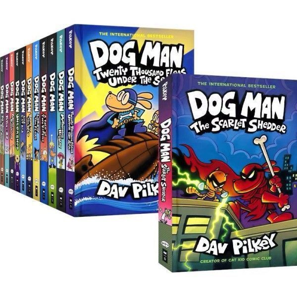 ♥ Dog Man 18冊 ハードカバー 洋書 英語絵本 英語入門