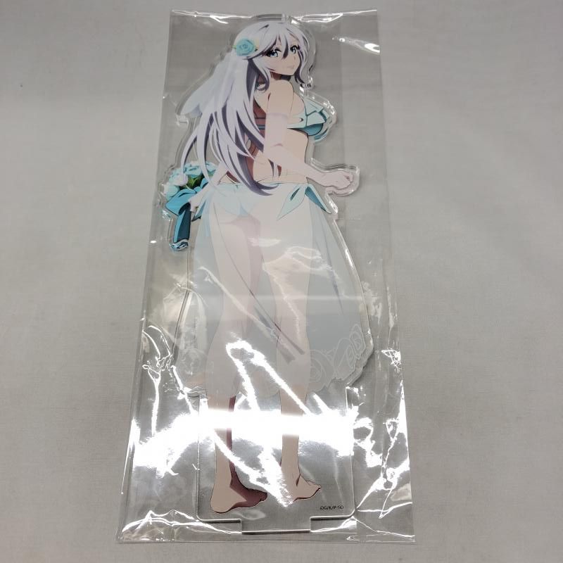 【中古】カーテン魂 ラ・フォリア ウエディング水着 描き下ろし特大アクリルスタンド ストライク・ザ・ブラッド[15]