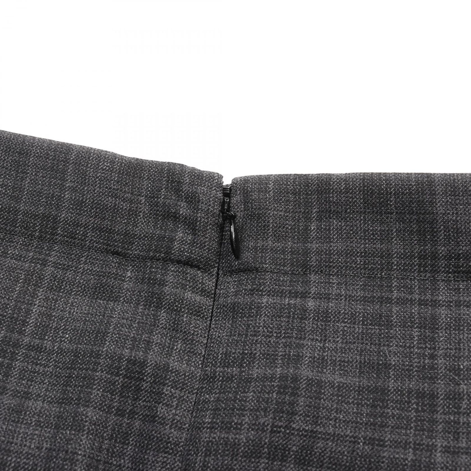 ディオール Dior スカート グレー ウール スカート レディース Used A GULLKHAN_COM