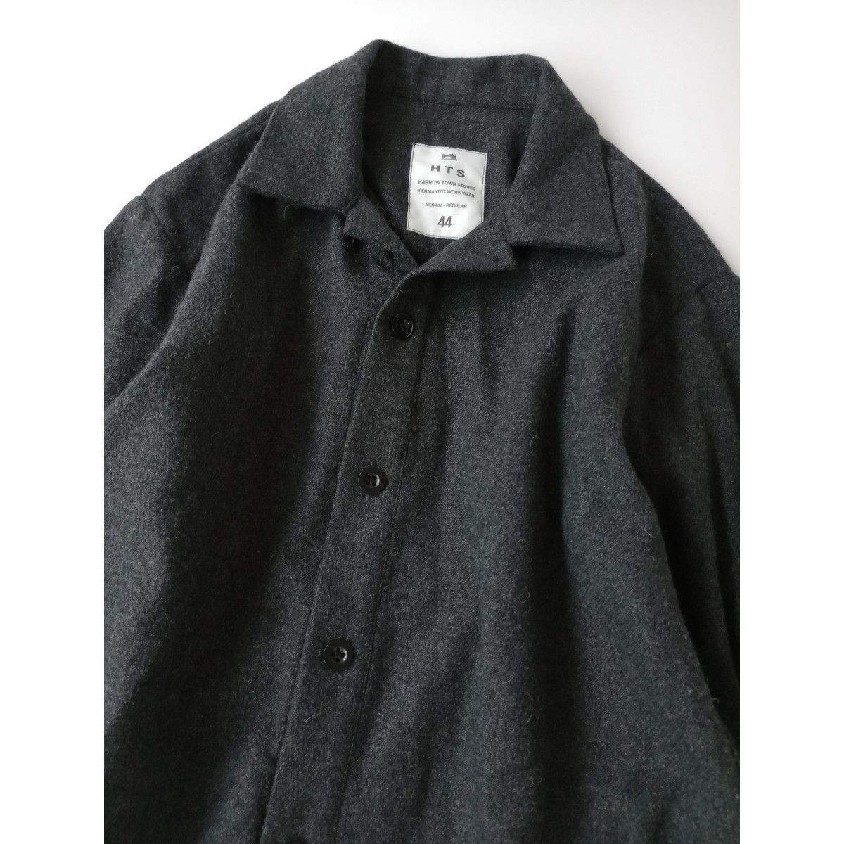H.T.S./HARROW TOWN STORES　ウールロングパーカー HTS HARROW TOWN STORES ハロータウンストアーズ 2P