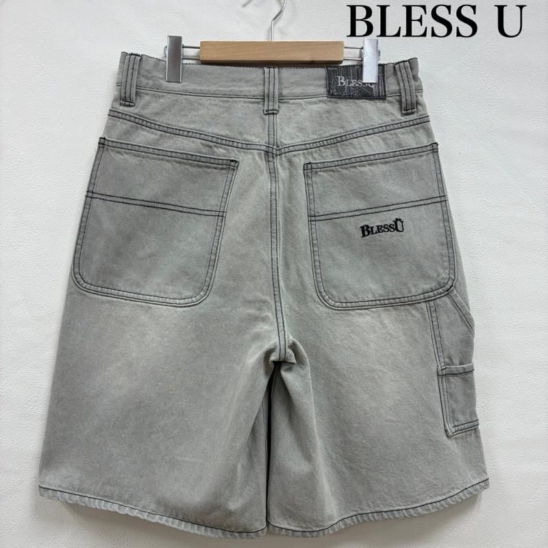 blessu バギーワイド BlessUバギーデニムブルー BlessUバギーデニムブルー