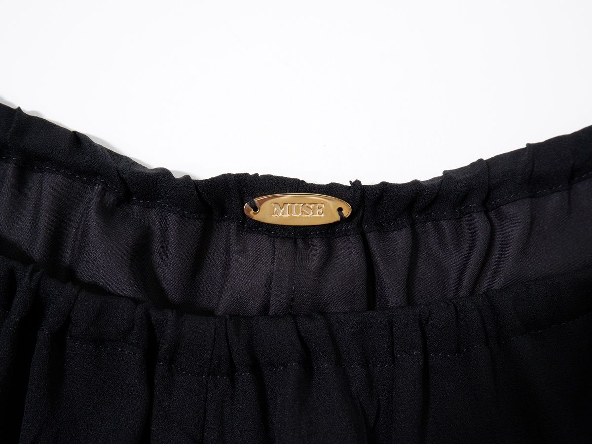 Deuxieme Classeドゥーズィエムクラス 2025SS Sheer イージー パンツ 36 LPTA79669 DECORATOM_COM_BR