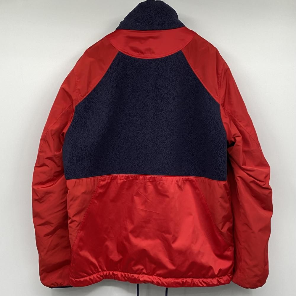 COACH リバーシブル ポーラーフリースジャケット サイズL レッド F78476 ネイビー コーチ 17
