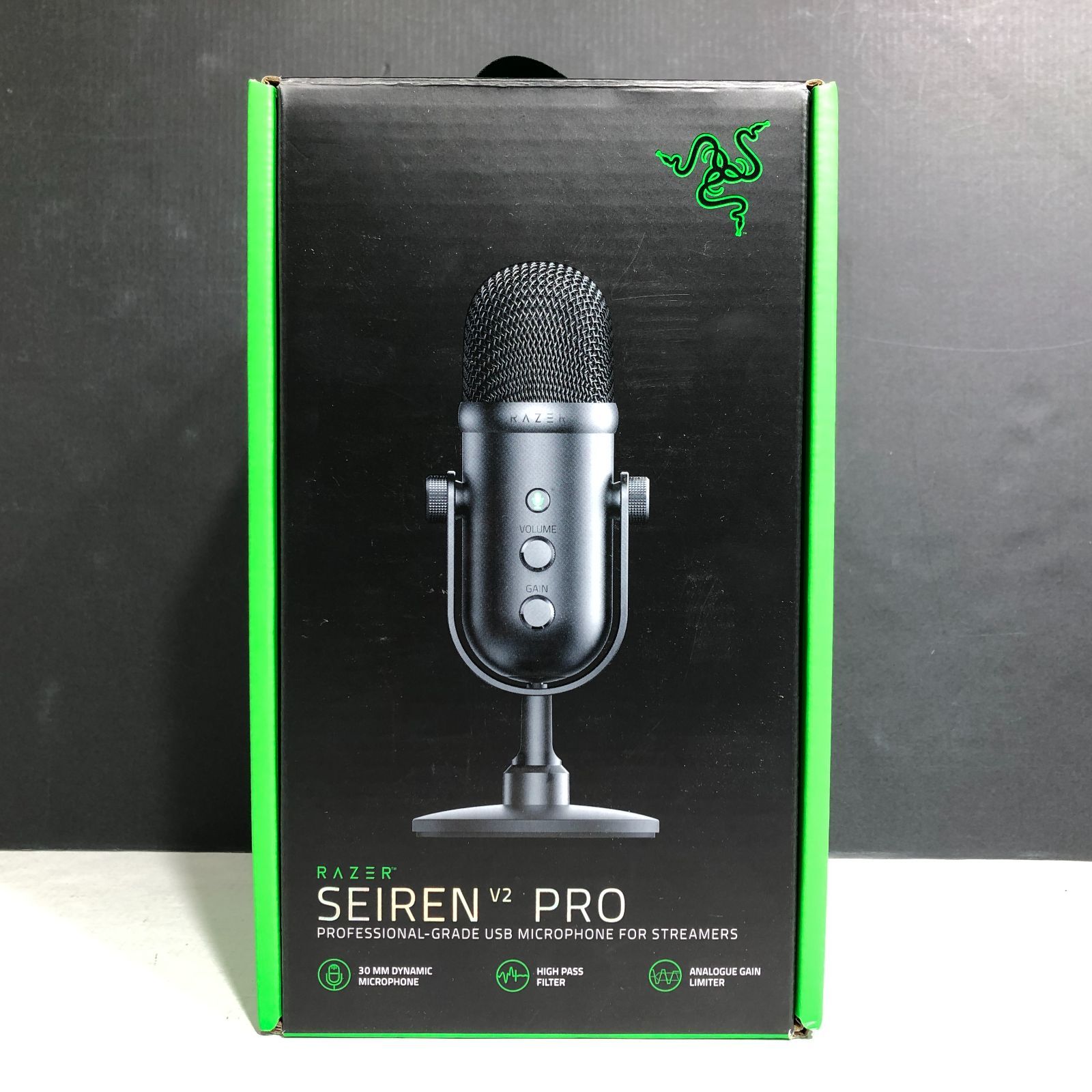 城東65-051 Razer Seiren V2 Pro 30mm ダイナミック マイク