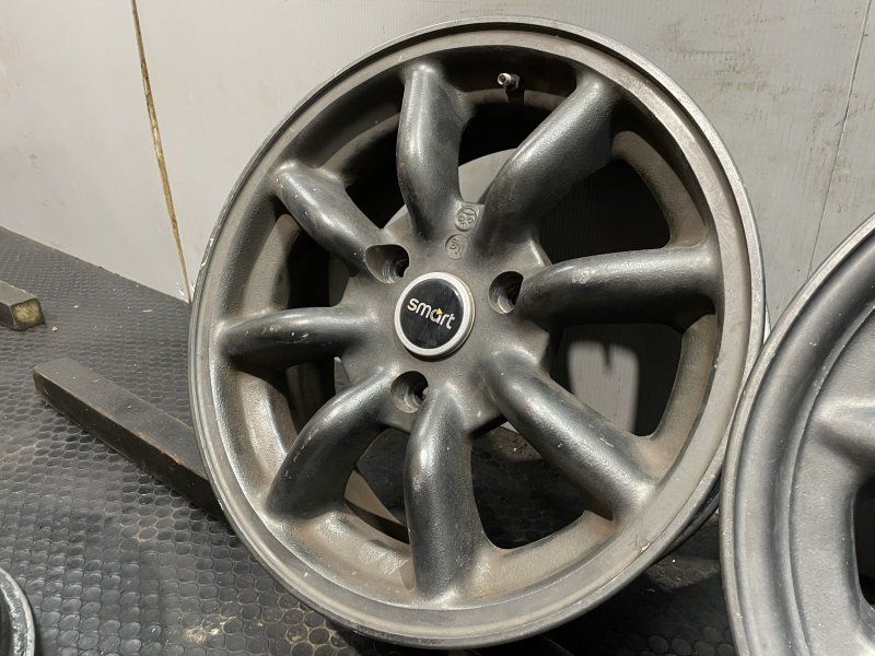 超希少】ワタナベ Mg 社外ホイール 15インチ 4本 6J3HPCD112.5+40 