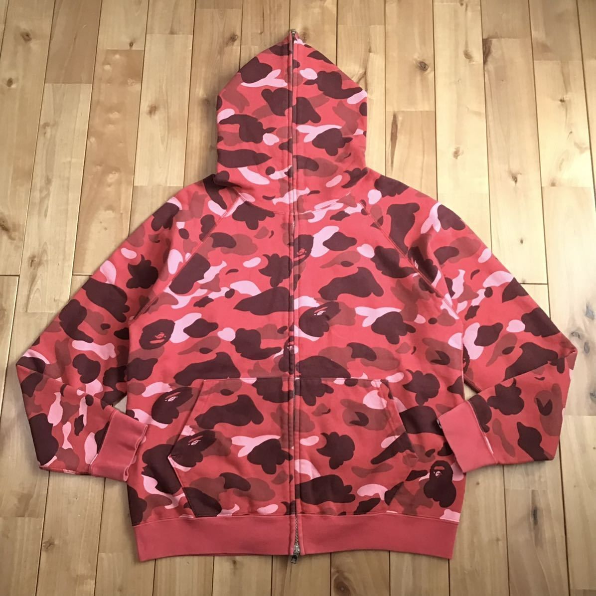 ☆初期☆ Pharrell camo フルジップ パーカー Mサイズ a bathing ape 