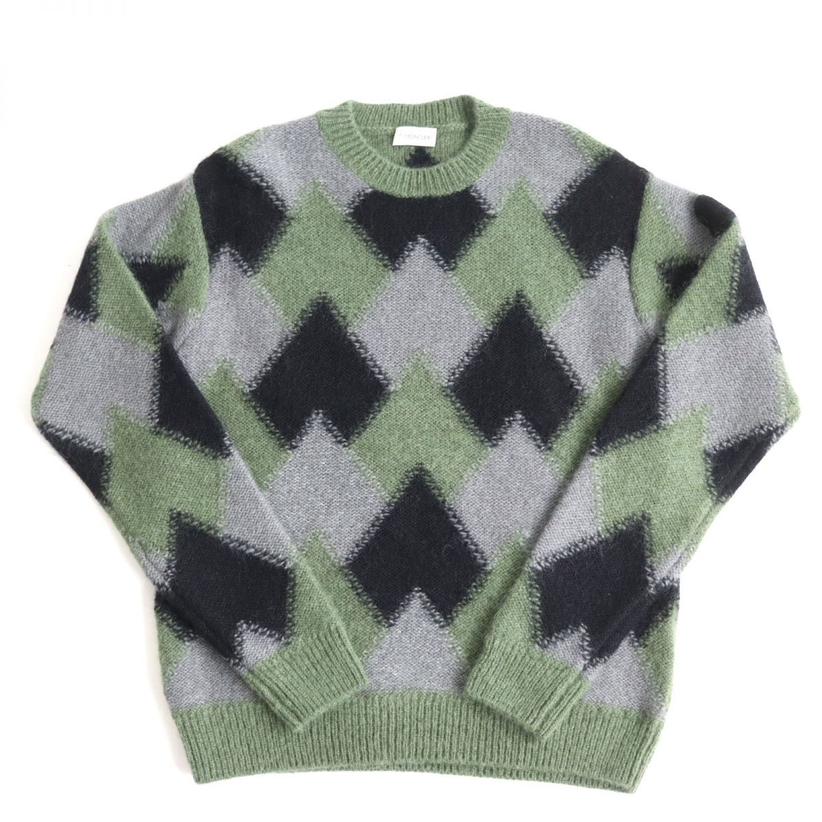 モンクレール　モヘア混　ニット　セーター MONCLER（モンクレール） ニット Mohair Wool Sweater 9C00012 M2106