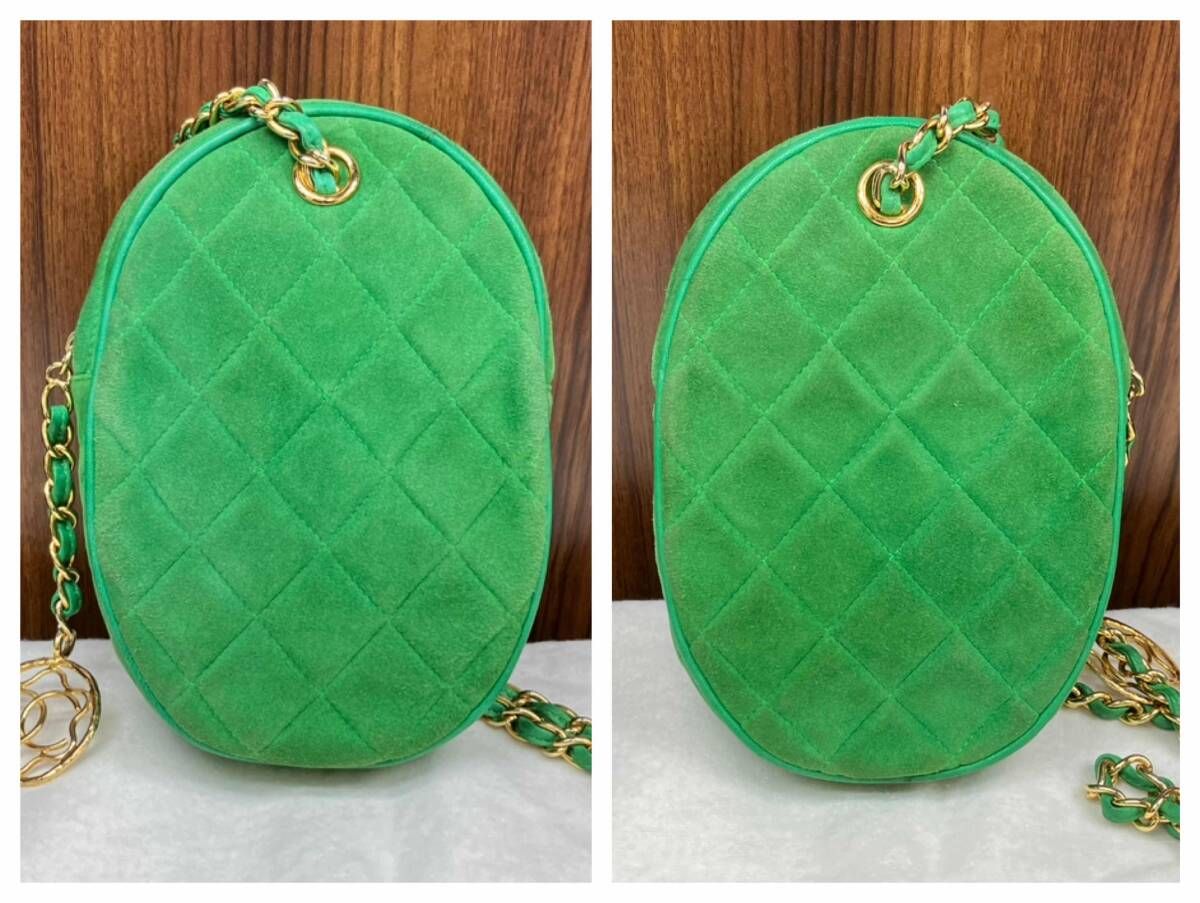 中美品　CHANEL　チェーンショルダーバッグ　ココマーク　マトラッセ　スエード 楽天市場】シャネル マトラッセ スエードの通販