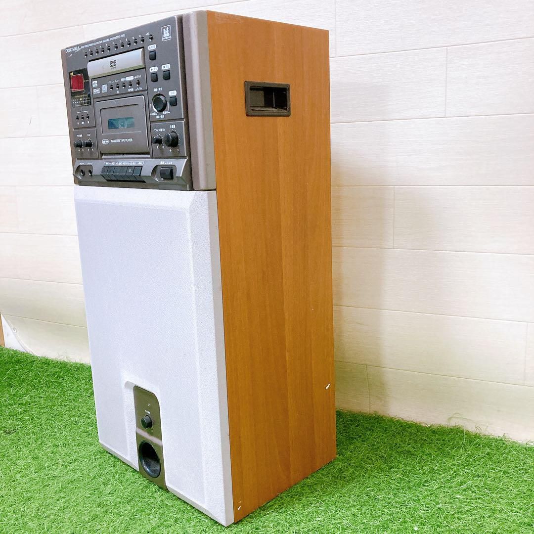 コロンビア DVD/CD/カセットプレーヤー CDV-1000 COLUMBIA カラオケ