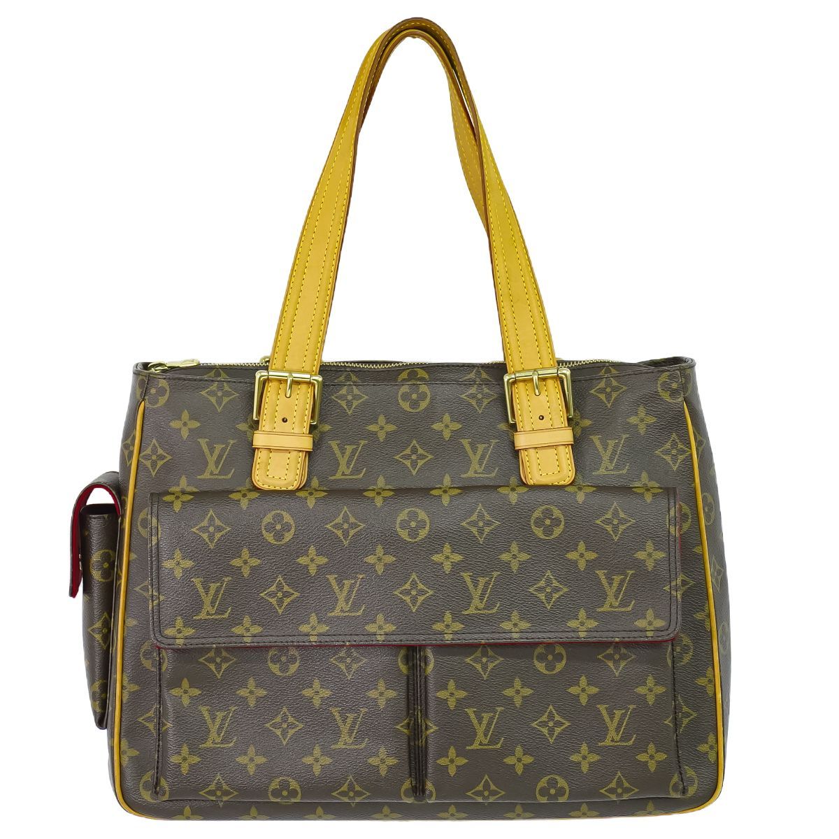 本物 ルイヴィトン LOUIS VUITTON LV ミュルティプリシテ モノグラム ハンドバッグ トートバッグ ブラウン M51162 ビトン バッグ  中古 【フォロー割】 - メルカリ