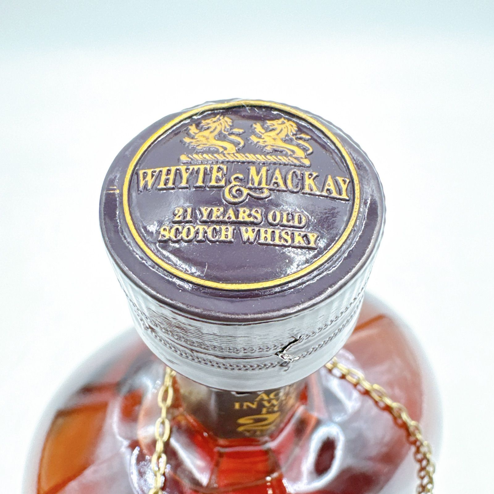 未開栓】WHYTE & MACKAY 21 YEARS OLD SCOTCH WHISKY ホワイト