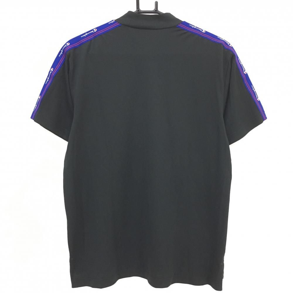 CPG GOLF シーピージーゴルフ　ハイネック　半袖シャツ　メンズ　ロゴ　黒 ポロシャツ | メンズ ゴルフウェア | シーピージーゴルフ公式