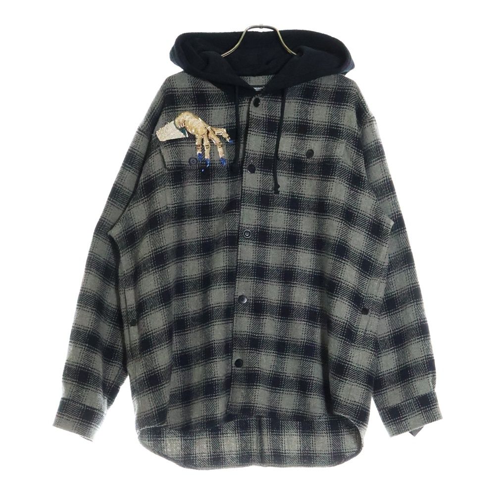 UNDERCOVER (アンダーカバー) 23AW ハンドビーズ ポーラ ボアフード 
