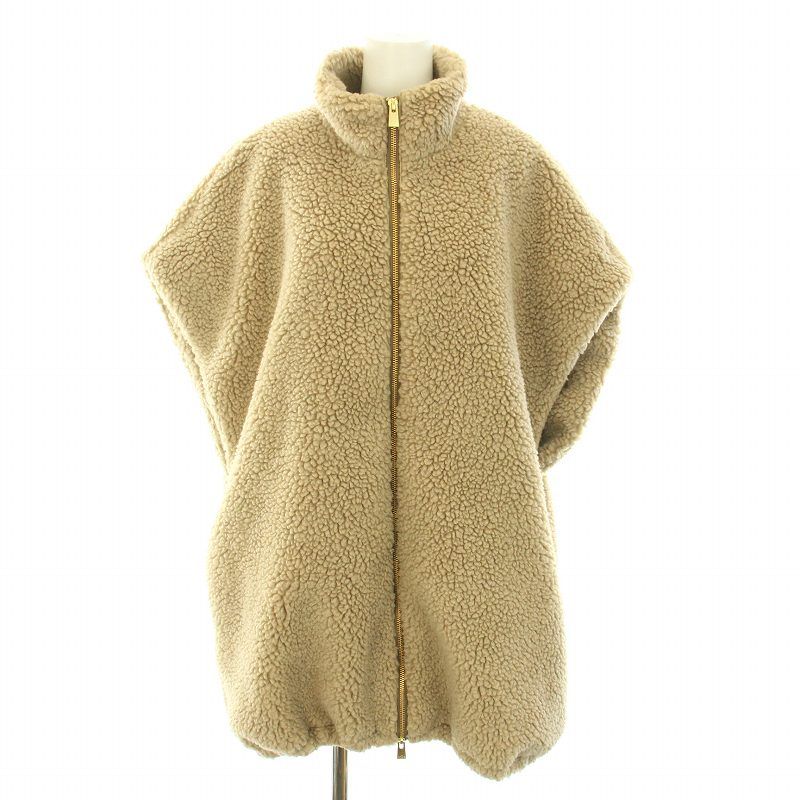 美品Curensologyボアスタンドジップブルゾン⭐︎ベージュ Curensology（カレンソロジー）の「Curensology(カレンソロジー)/ボア