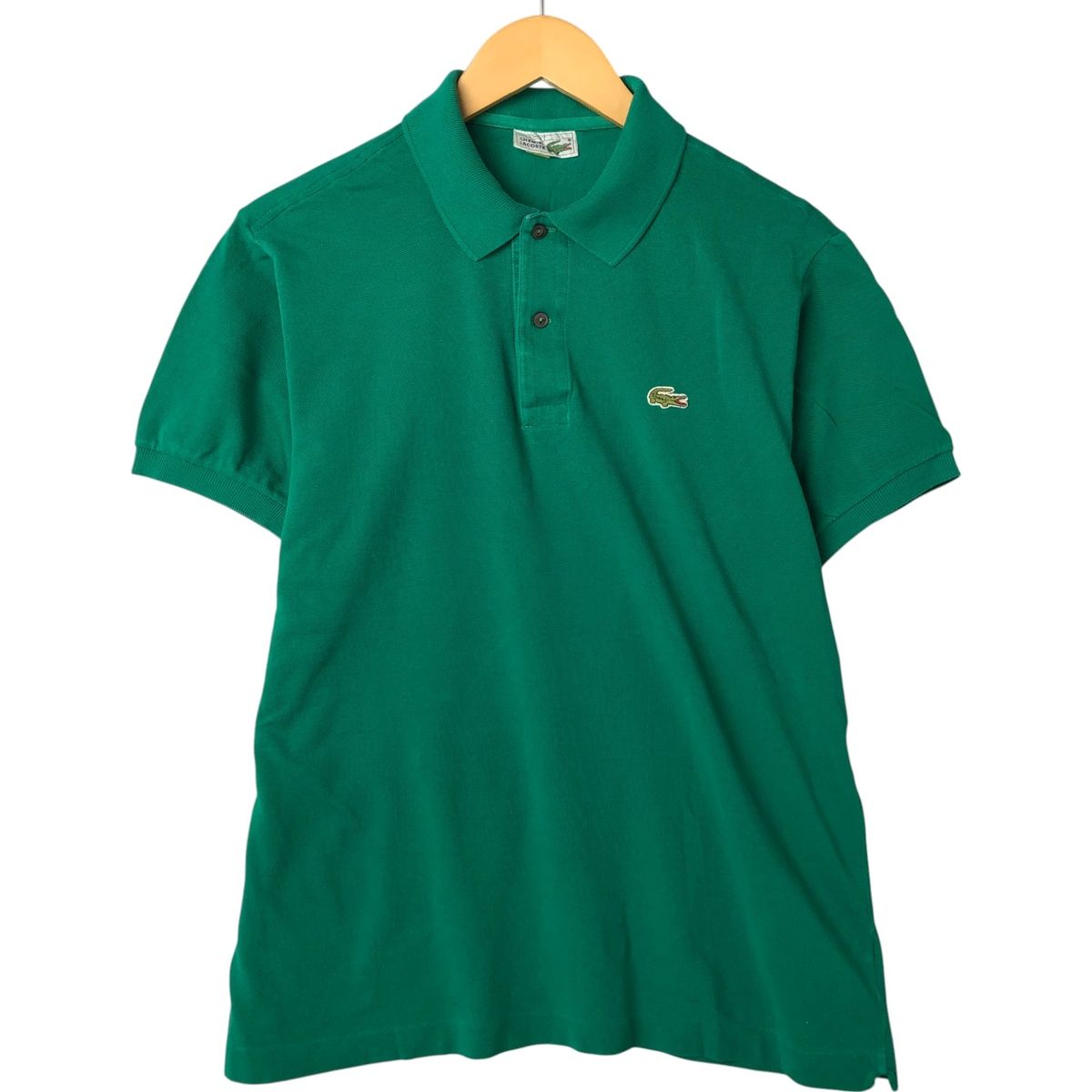 古着 80年代 ラコステ LACOSTE CHEMISE フレンチラコステ 半袖 