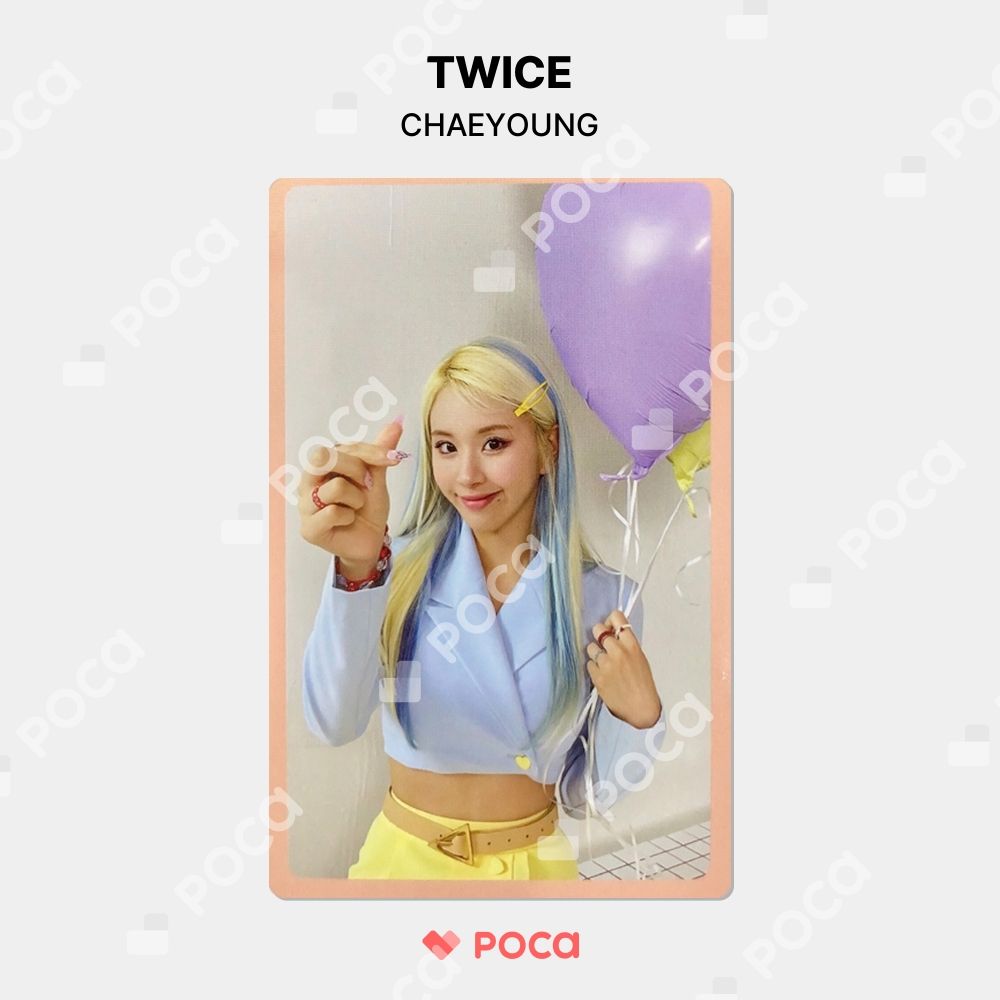 TWICE チェヨン トレカ Formula of Love: O＋T=＜3 予約販売