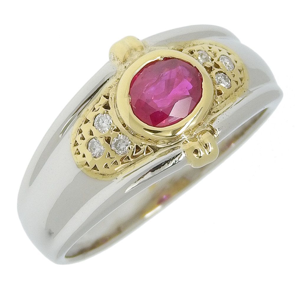 K18 ルビーリング♡オリジナルデザイン♡