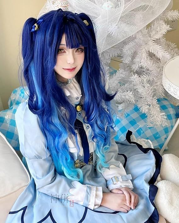 湊あくあ ホロライブ コスプレ Mサイズ 衣装ウィッグフルセット