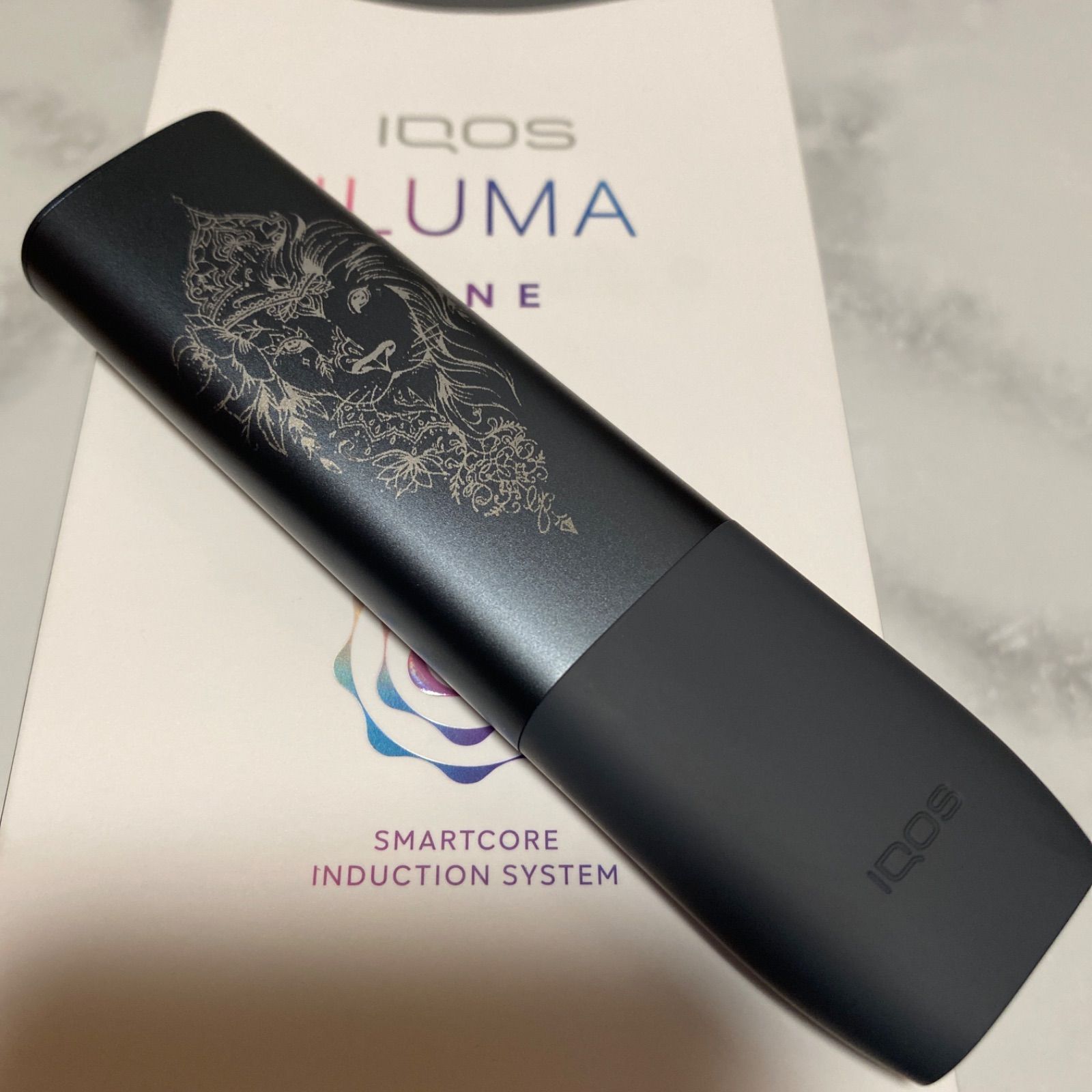 iQOS ILUMA ONE アイコス イルマ ワン レーザー加工 ライオン