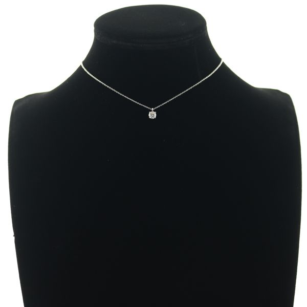 ティファニー ネックレス ダイヤ ダイヤモンド 0.49ct H VVS1 3EX  