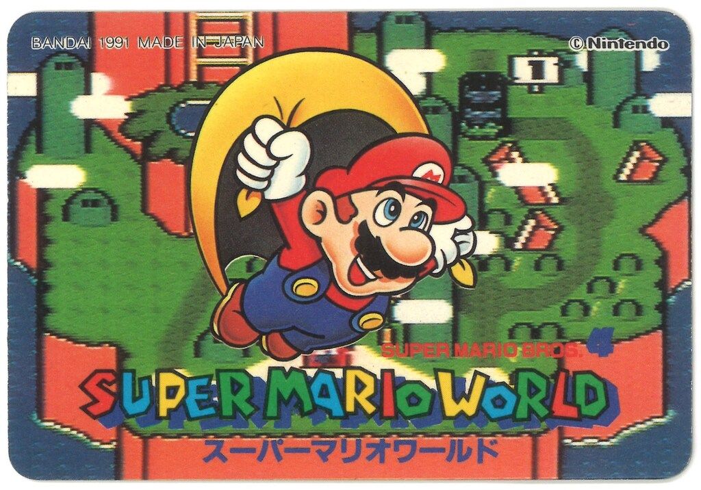 バンダイ スーパーマリオワールド/カードダス パート3/1991