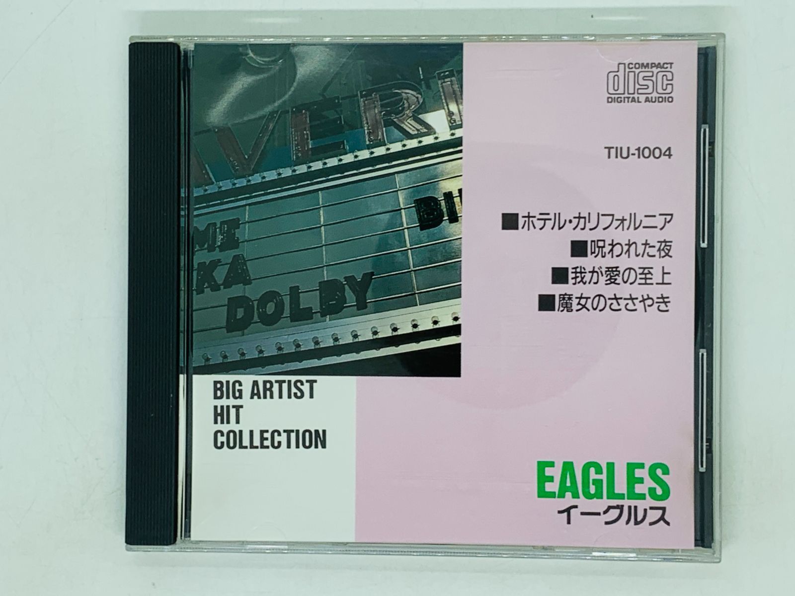 CD BIG ARTIST HIT COLLECTION EAGLES / イーグルス ホテル