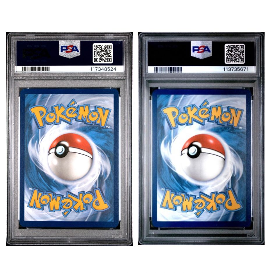 Set of 2: English Version PSA10 Eevee AR Overseas Limited Promo