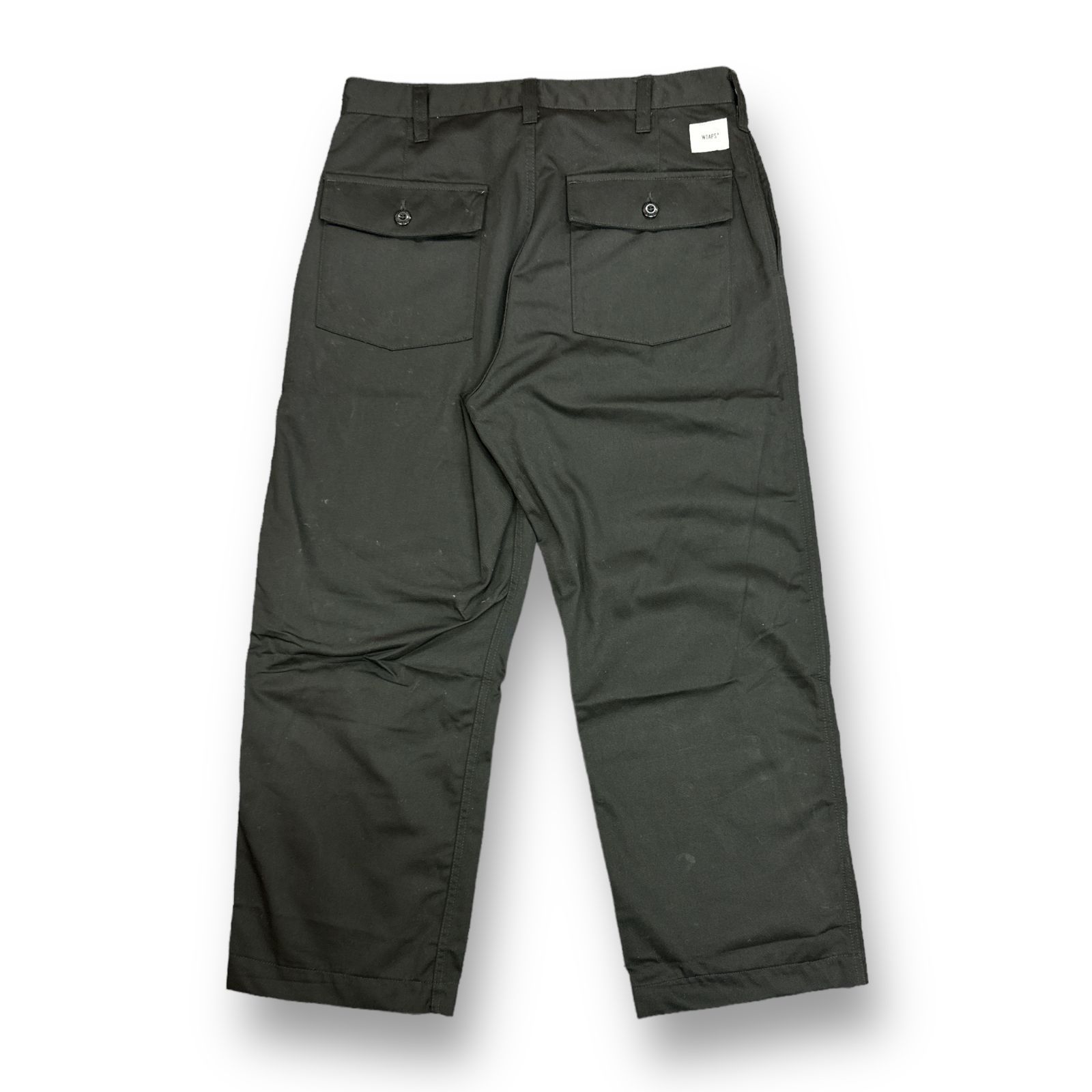 WTAPS 23AW MILT9601 TROUSERS CTPL TWILL トラウザーパンツ ワークパンツ ダブルタップス  232WVDT-PTM01 ブラック 3 59911A6 - メルカリ