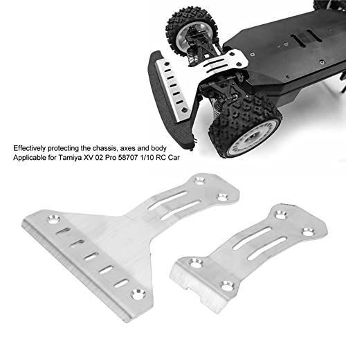 XV 02 Pro 58707 1/10 RCカー用RCシャーシアーマーステンレススチール