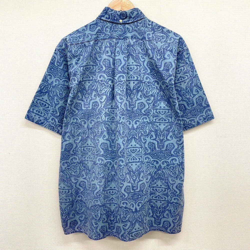 90's US古着 Reyn Spooner アロハ シャツ 半袖 トーテムポール柄