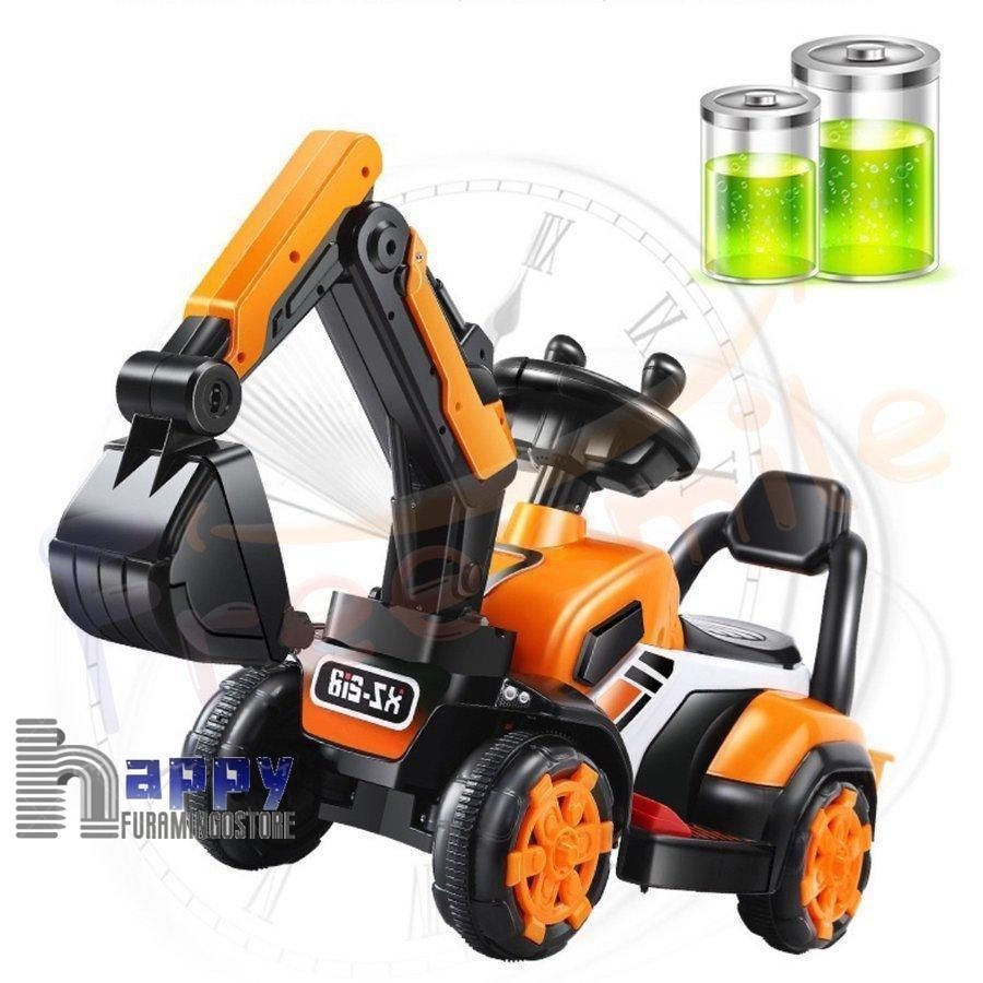 電動乗用ショベルカー バケット操作