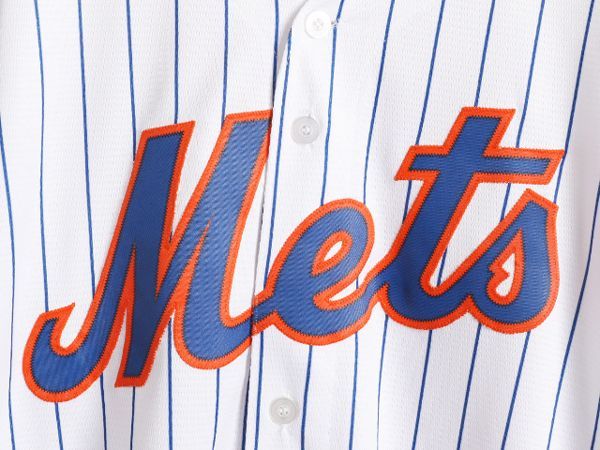  な ! MLB オフィシャル Majestic メッツ ベースボール シャツ メンズ XXL ユニフォーム ゲームシャツ メジャーリーグ 半袖シャツ 重ね着 アンダーシャツ ウェア
