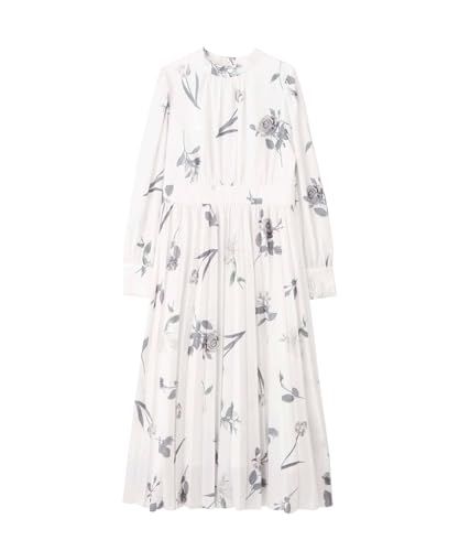 プロポーションボディドレッシング カジュアルドレス スタンド フラワーワンピース レディース エクリュ