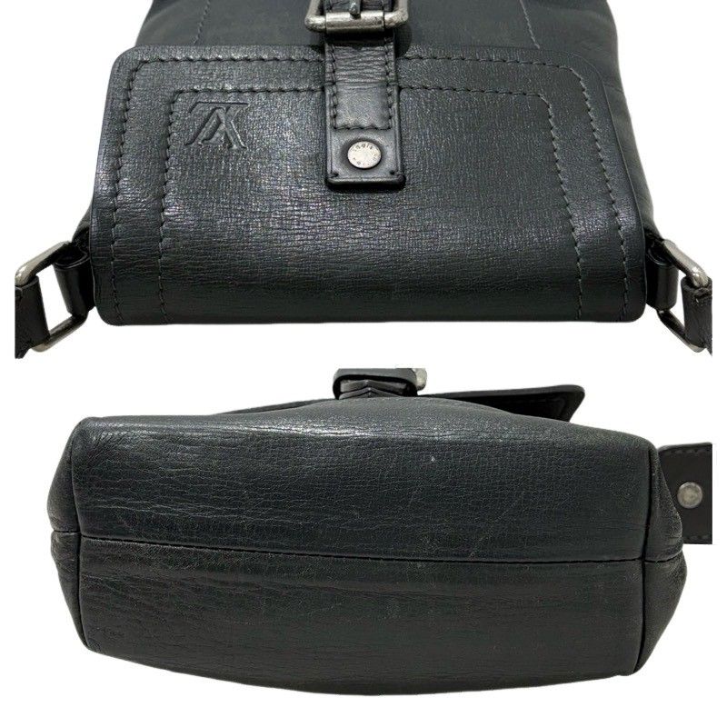 LOUIS VUITTON ルイヴィトン ユタ ユマ M97024 ブラック ユタ レザー  