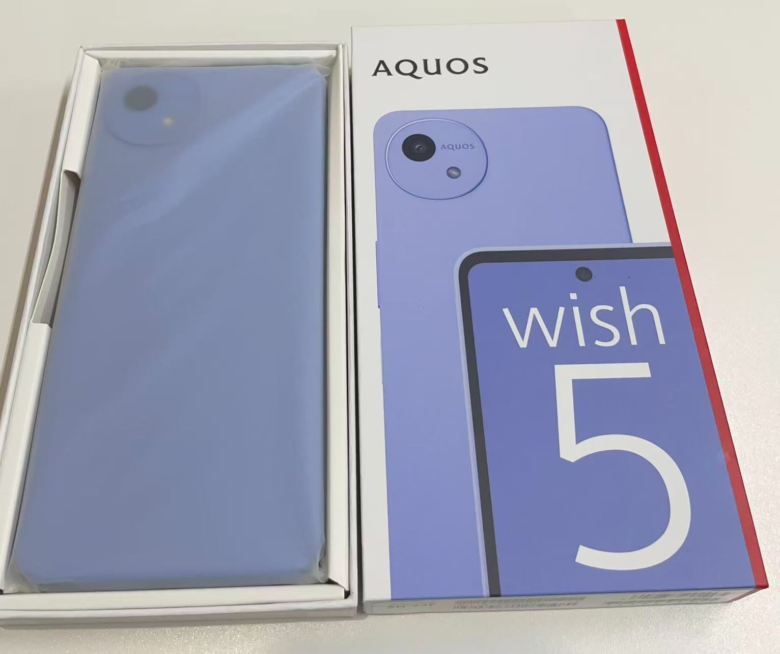 新品未使用 AQUOS wish5 SH-52F 4G+64G docomo ミソラ 青 - メルカリ