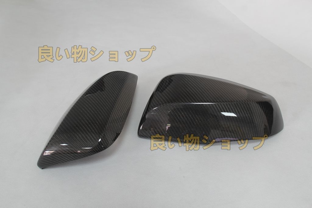 送料無料 カーボン製 粘着式 30系アルファード 車種別 粘着式ミラーカバー 左右セット