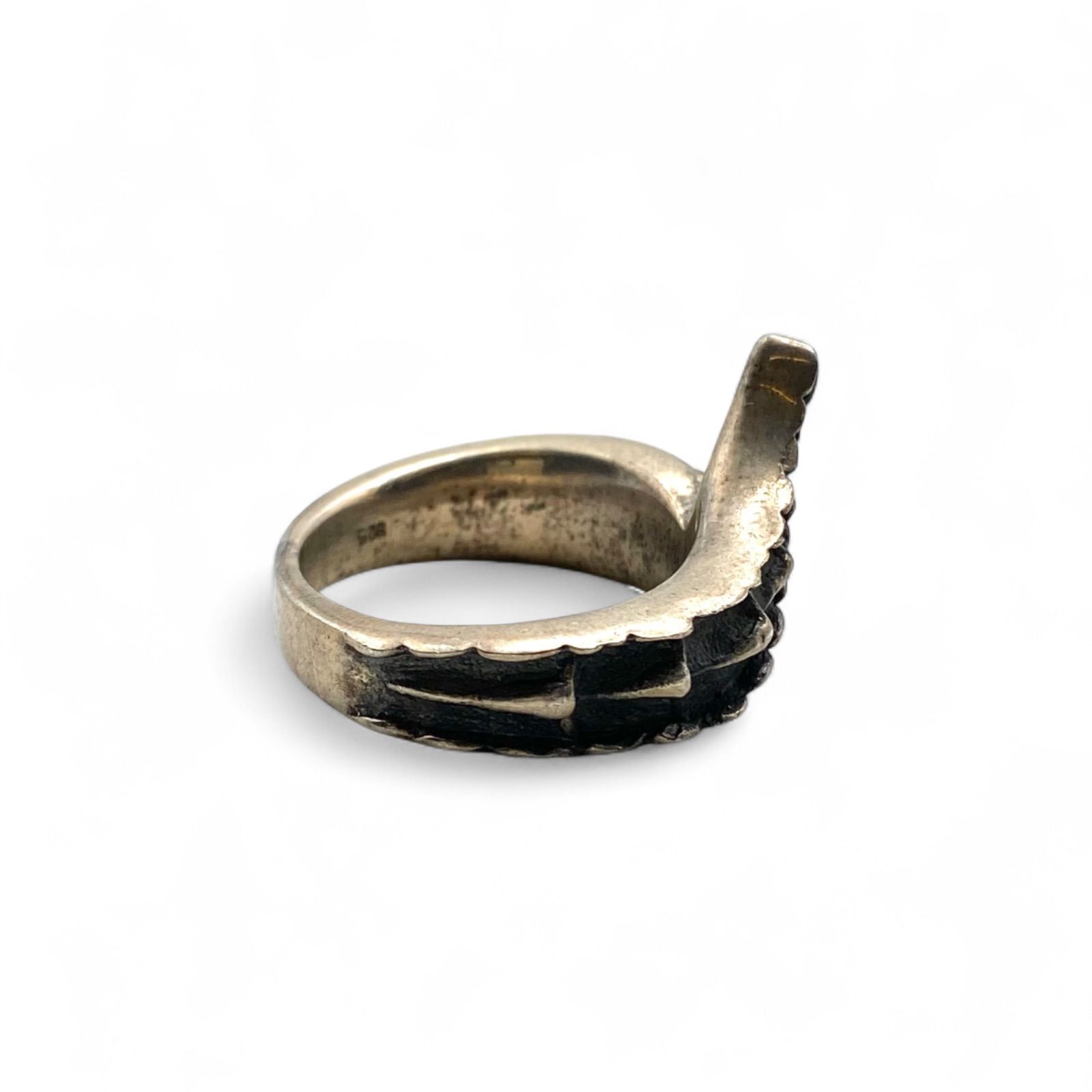 抜群の迫力】リザード Silver 925 刻印 90s Vintage Ring シルバー