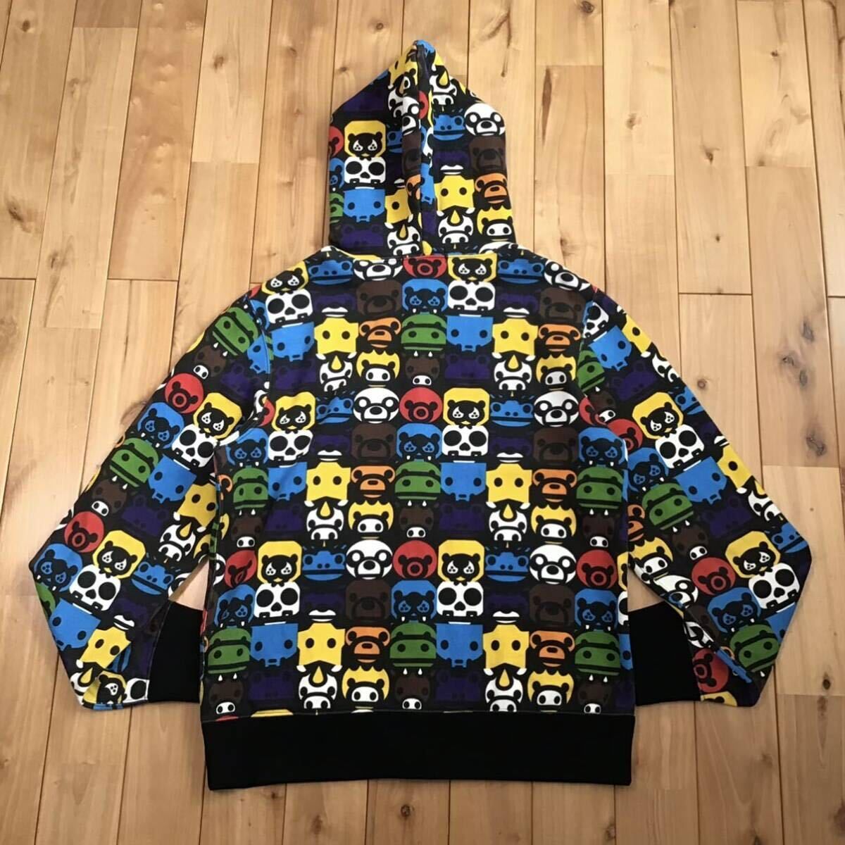 マイロ アニマル フルジップ パーカー Mサイズ a bathing ape