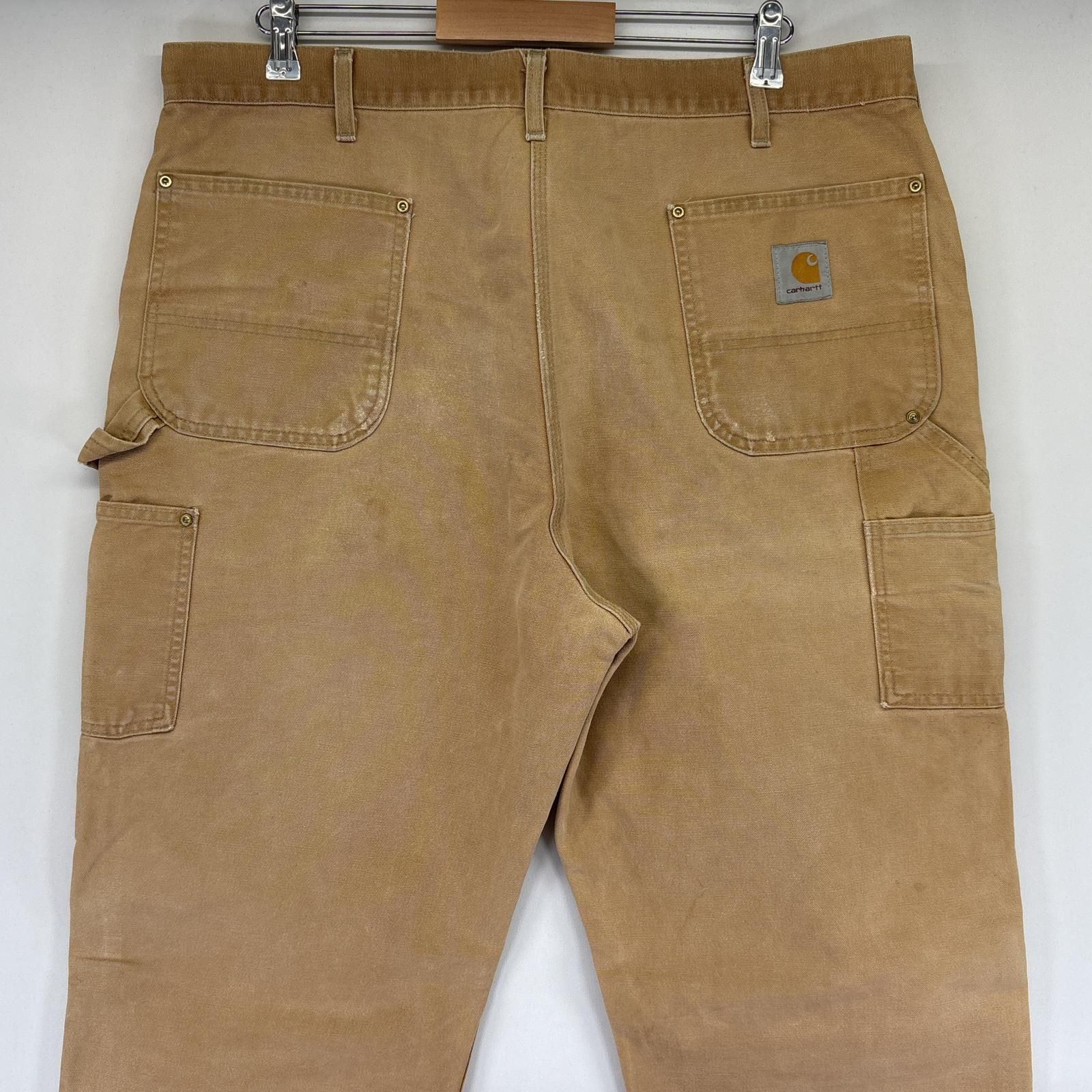 古着 カーハート Carhartt ワークパンツ ダック ダブルニー ペインター