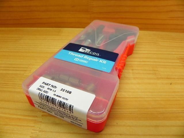 リコイル キットM10-1.5 RECOIL35108 ねじ穴10mmヘリサート リコイル キット M10-1.5 ねじ穴10mm ヘリサート *RECOIL 35108