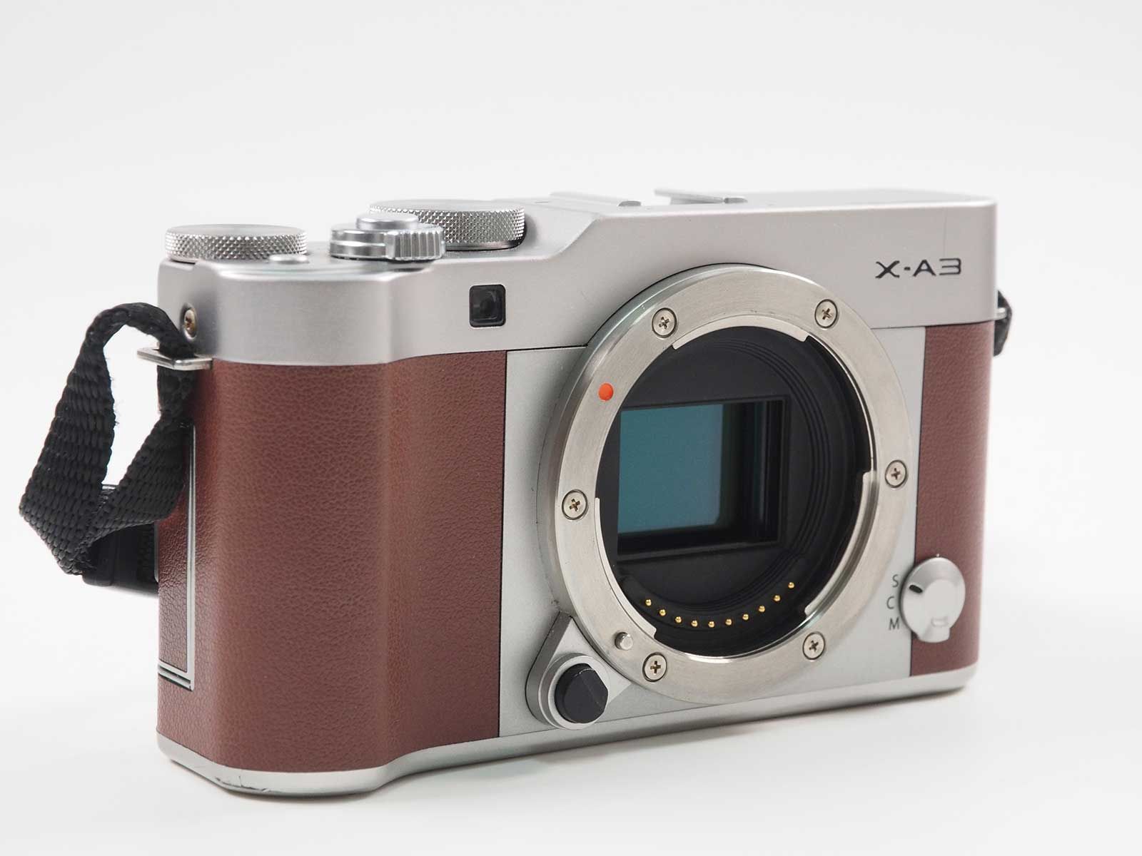 富士フィルム Fujifilm Fuji X-A3 24.2 MP Mirrorless Camera Brown Body [美品] #Z2687A