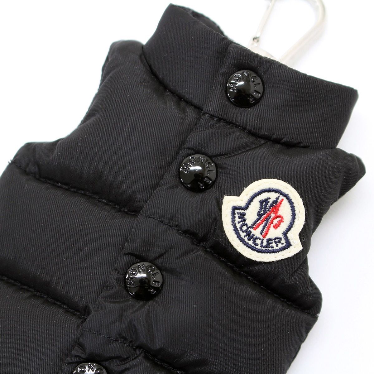  14 MONCLER モンクレール 6 F 00002 M 7726 ブラック キーリング キーホルダー キーホルダー キーリング 小物